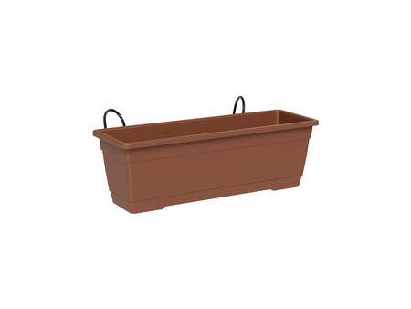 tera Kit de jardinière 'Birka', support inclus, terracotta