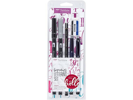 Tombow Kit de calligraphie 'beginner', kit de 6