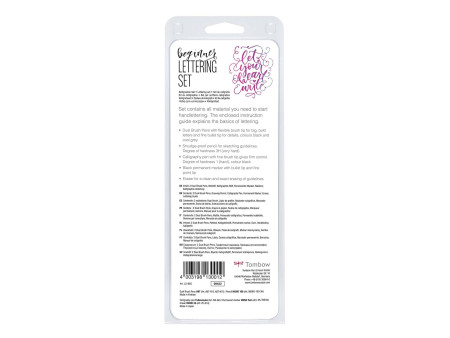 Tombow Kit de calligraphie 'beginner', kit de 6
