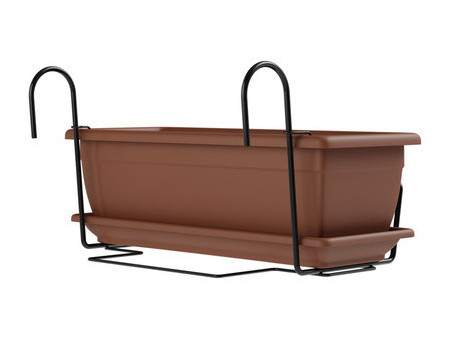 tera Kit de jardinière 'Nara', support inclus, anthracite
