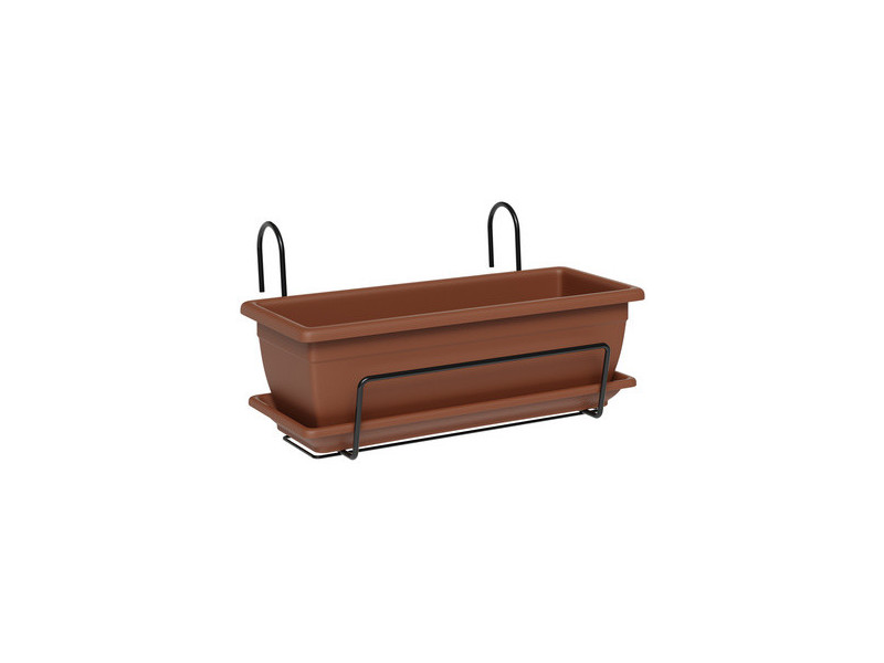tera Kit de jardinière 'Nara', support inclus, anthracite