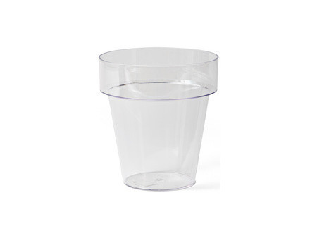 tera Pot de fleurs 'Porto 16', transparent