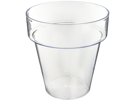 tera Pot de fleurs 'Porto 16', transparent
