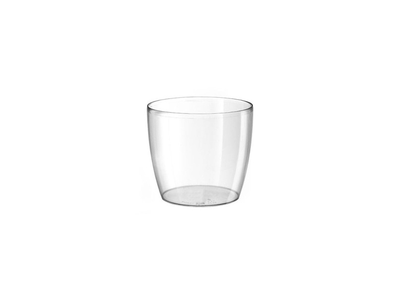 tera Pot de fleurs 'Madeira 18', transparent
