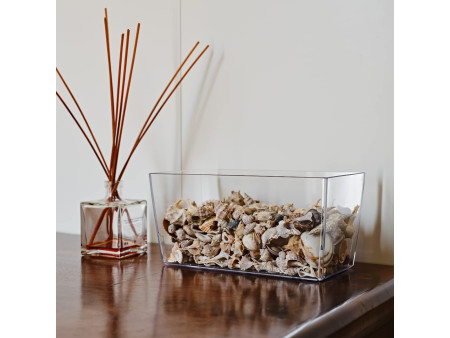 tera Pot de fleurs 'Coimbra 30', transparent