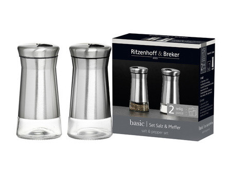 Ritzenhoff & Breker Kit salière & poivrière BASIC