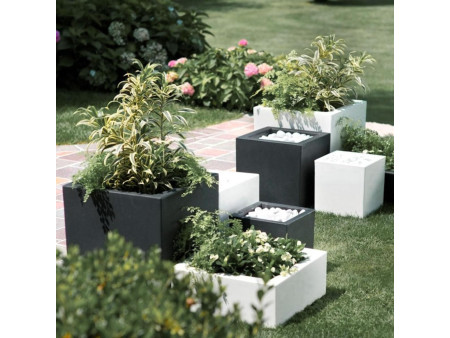 tera Cube à plantes 'Schio Cubo 30', anthracite