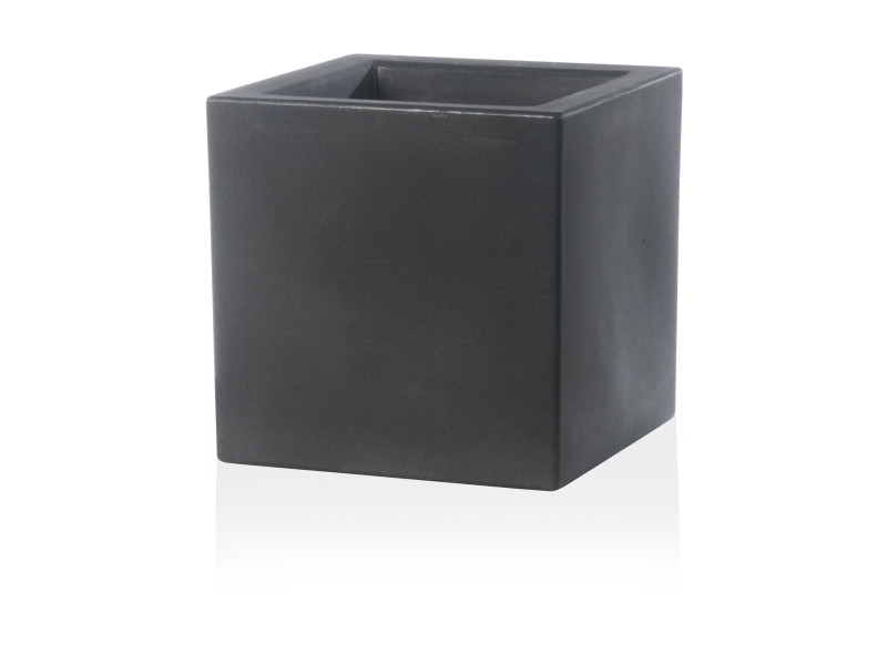 tera Cube à plantes 'Schio Cubo 50', anthracite