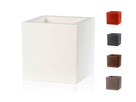 tera Cube à plantes 'Schio Cubo 50', bianco