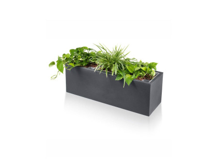 tera Jardinière 'Schio Cassa 80', anthracite
