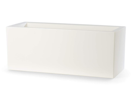tera Jardinière 'Schio Cassa 120', bianco