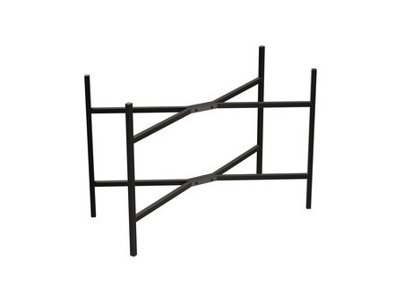 tera Support métallique 'Iron Stand 01', mat, noir