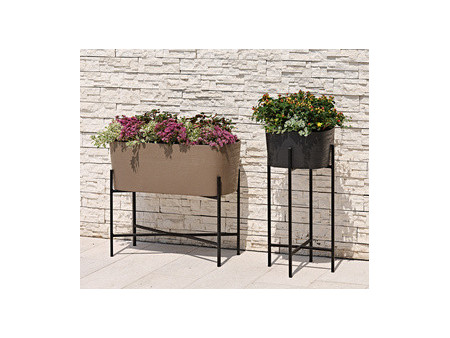 tera Support métallique 'Iron Stand 01', mat, noir