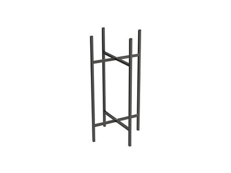 tera Support métallique 'Iron Stand 02', mat, noir
