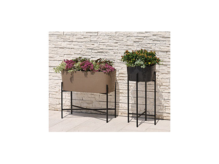 tera Support métallique 'Iron Stand 02', mat, noir