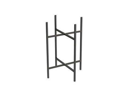 tera Support métallique 'Iron Stand 05', mat, noir