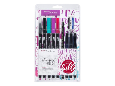 Tombow Kit de calligraphie 'advanced', kit de 10