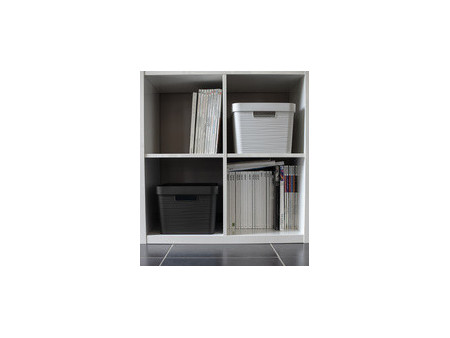 EDA Boîte de rangement STONE, 6 litres, PP, vert laurier