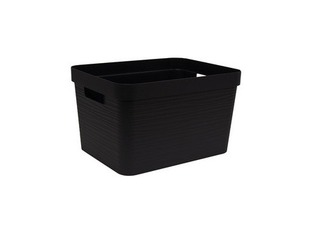 EDA Boîte de rangement STONE, 6 litres, PP, vert laurier