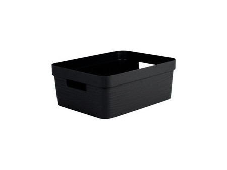 EDA Boîte de rangement STONE, 18 litres, PP, vert laurier