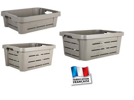 EDA Module de classement STONE, A5, 3 tiroirs, PP, noir