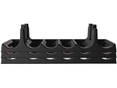 EDA Set de supports pour bouteilles, anthracite