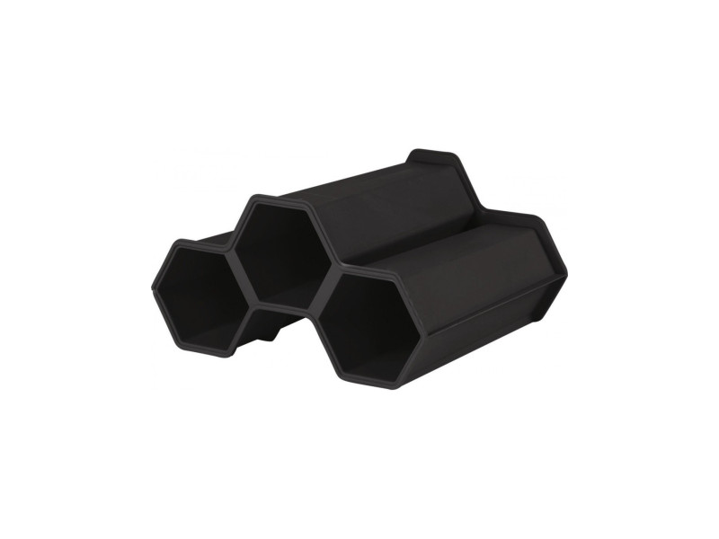 EDA Mini-support pour bouteilles, PP, anthracite