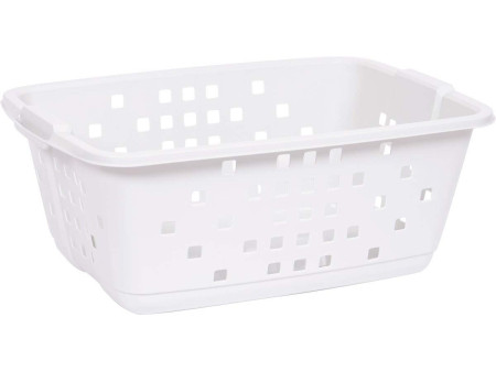 EDA Corbeille à linge PRIMA, 45 litres, PP, blanc