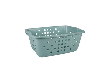 EDA Corbeille à linge PRIMA, 45 litres, PP, vert eucalyptus