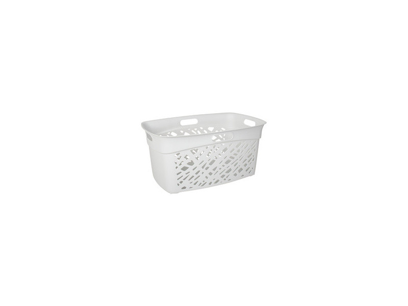 EDA Corbeille à linge ALMERIA, 45 litres, PP, gris