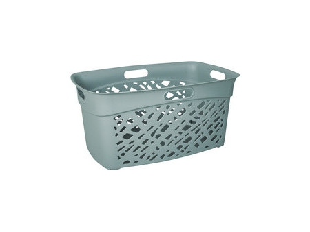 EDA Corbeille à linge ALMERIA, 45 litres, PP, vert eucalyptu