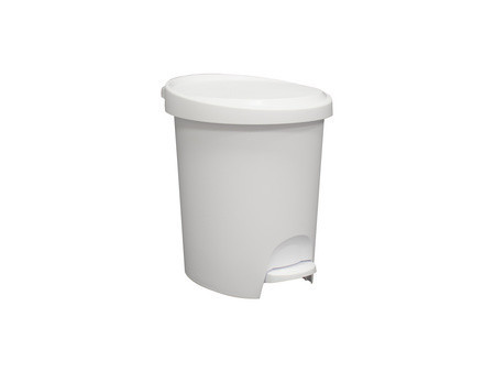 EDA Poubelle cosmétique à pédale Stepy, 6 litres, anthracite