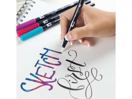 Tombow Kit de calligraphie 'advanced', kit de 10