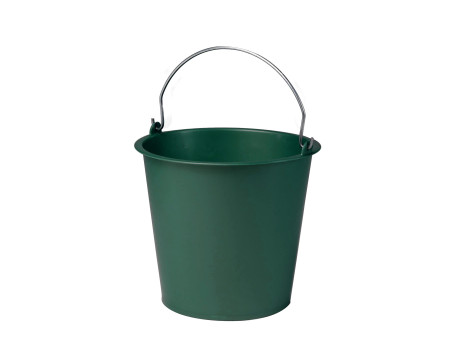 EDA Seau, 13 litres, plastique, vert