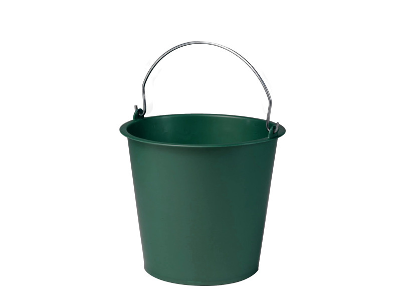 EDA Seau, 13 litres, plastique, vert