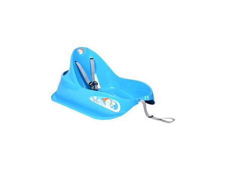 EDA Luge pour tout-petits Bobee Bob, plastique, bleu