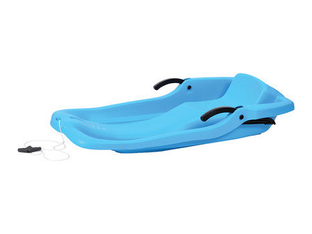 EDA Luge, plastique, 1 personne, rouge