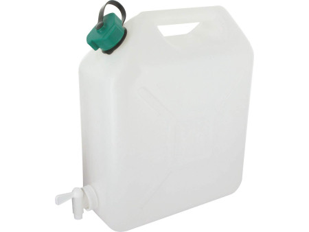 EDA Jerrican alimentaire Extra Fort, 20 litres, blanc