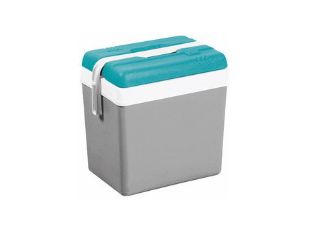 EDA Glacière, plastique, 24 litres, gris / bleu lagune