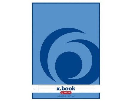 herlitz Bloc de bureau A4, 50 feuilles, ligné