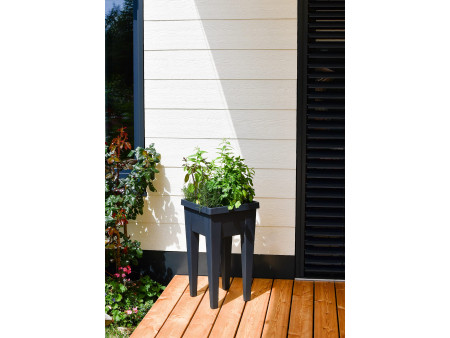 EDA Mini-jardinière 'VEG&Table' Aromatique, anthracite