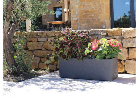EDA Jardinière BASALT UP, longueur: 795 mm, anthracite