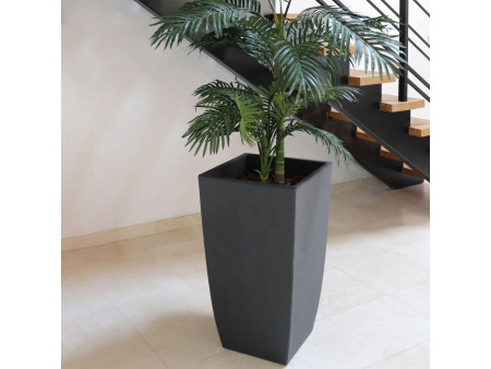 EDA Bac à plantes BASALT Diva, colonne (H)782 mm, anthracite