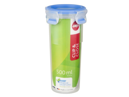 emsa Boîte de conservation CLIP & CLOSE, 0,50L, transparent