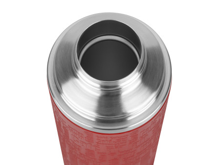 emsa Bouteille isotherme SENATOR, 0,50 l, manchette rouge