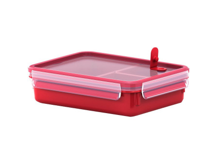 emsa Boîte à micro-ondes CLIP & MICRO, 1,2 litres