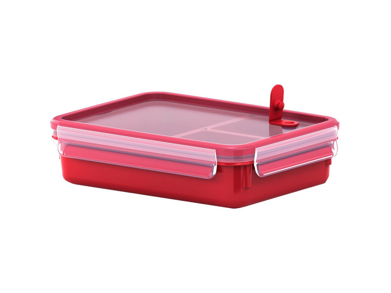 emsa Boîte à micro-ondes CLIP & MICRO, 1,2 litres