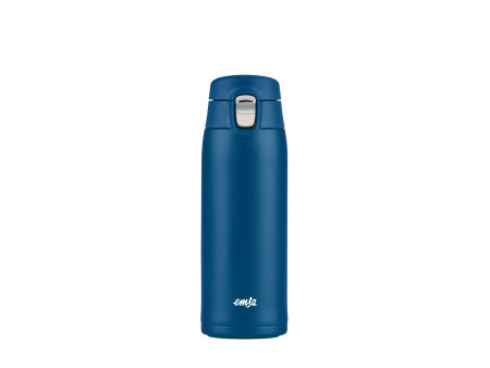 emsa Bouteille isotherme TRAVEL MUG LIGHT, 0,4 L, bleu