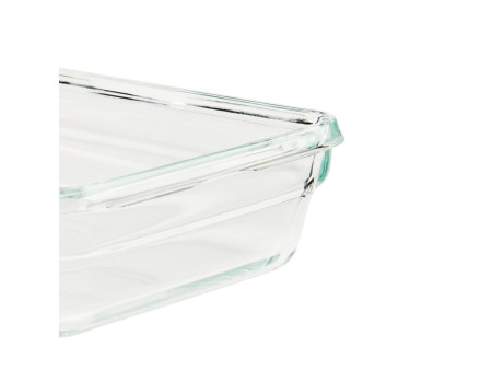 emsa Boîte de conservation CLIP & CLOSE verre, rond, 0,9 L