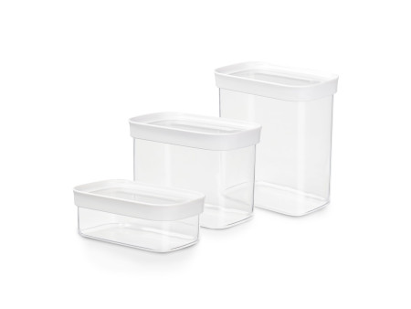 emsa Boîte de conservation OPTIMA, set de 3, (0,45/1/1,6 L)